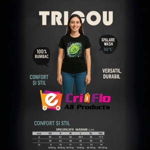 Tricou Lamaie verde si stropi intensi, Fructe, Copii | Dama, culoare negru - Img 13