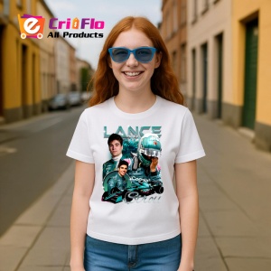 Tricou Lance Stroll Poster Colaj Echipa Aston Martin Formula 1, Copii | Dama | Barbat - Img 8