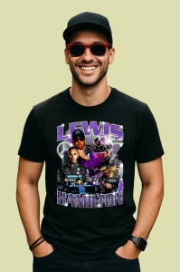 Tricou Lewis Hamilton Formula 1, Copii | Dama | Barbat - Img 4