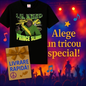 Tricou Lil Keed - Prince Slime, muzica INDIE, Dama | Barbat | Copii, Culoare Negru - Img 11