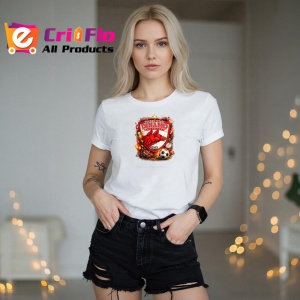 Tricou Logo Dinamo Bucuresti Caini Rosii Fotbal, din bumbac 100% , tricou alb pentru Copii | Dama | Barbat - Img 7