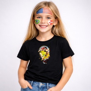 Tricou Luis Diaz Colombia World Cup Fifa 2026 V2, din bumbac 100%, tricou negru, Copii | Dama | Barbat - Img 2