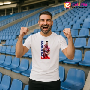 Tricou Luis Suarez Atletico Prezentare - Copii | Dama | Barbat - Img 9