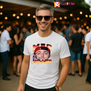Tricou Mac Miller - Sapca rosie, fata frontala, muzica Nu Metal, Dama | Barbat | Copii