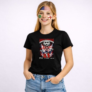 Tricou Marcelo Brozovic Croatia World Cup Fifa 2026, din bumbac 100%, tricou negru, Copii | Dama | Barbat - Img 3