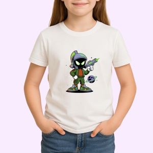 Tricou Marvin Space Gun – Cosmic Cool Style Copii | Dama | Barbat Barbat