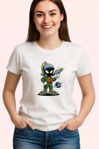 Tricou Marvin Space Gun – Cosmic Cool Style Copii | Dama | Barbat Barbat - Img 3