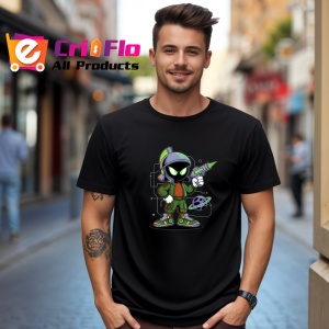 Tricou Marvin Space Gun – Cosmic Cool Style Copii | Dama | Barbat Barbat - Img 20