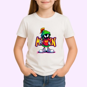 Tricou Marvin the Martian Cartoon Graffiti Style Copii | Dama | Barbat - Img 4