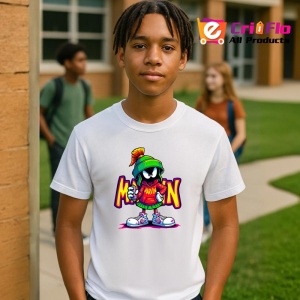 Tricou Marvin the Martian Cartoon Graffiti Style Copii | Dama | Barbat - Img 12