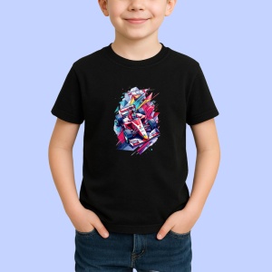 Tricou Masina Formula 1 Poligonala, Copii | Dama | Barbat, culoare negru - Img 3