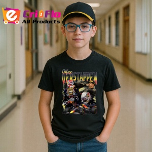 Tricou Max Verstappen Postere Echipa Red Bull Campion Formula 1, Copii | Dama | Barbat - Img 5