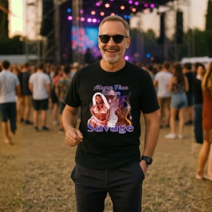 Tricou Megan Thee Stallion - Savage, muzica Hip-Hop (Gangsta Rap), Dama | Barbat | Copii, Culoare Negru - Img 8