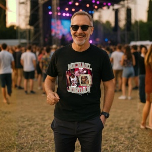 Tricou Michael Jordan - NBA Collage, muzica Hip-Hop / Pop / Rock, Dama | Barbat | Copii, Culoare Negru - Img 8
