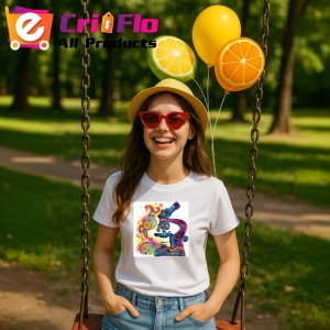 Tricou Microscop colorat stil graffiti desen digital Copii | Dama | Barbat - Img 7