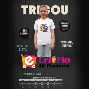 Tricou Microscop colorat stil graffiti desen digital Copii | Dama | Barbat - Img 12