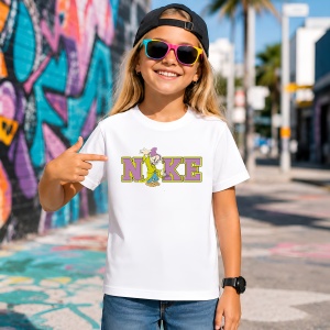 Tricou Mutulica Saluta Logo Mov Galben, din bumbac 100% Copii | Dama | Barbat - Img 4
