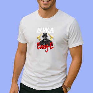 Tricou N.W.A - Cartoon Scene, muzica Pop Rock / Indie Pop, Dama | Barbat | Copii - Img 2