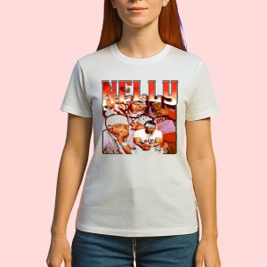 Tricou Nelly - Retro Style, muzica Hip-Hop / Trap, Dama | Barbat | Copii - Img 2