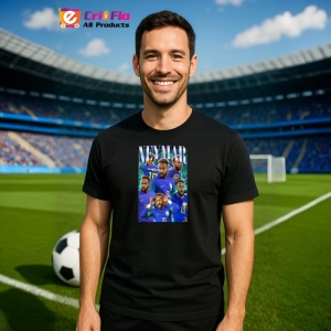 Tricou Neymar 10 blue - Copii | Dama | Barbat - Img 12