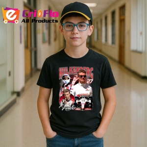 Tricou Nico Hulkenberg Poster Formula 1 Echipa Haas, Copii | Dama | Barbat - Img 5