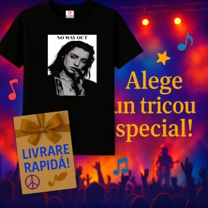 Tricou No Way Out, muzica Hip-Hop / Trap, Dama | Barbat | Copii, Culoare Negru - Img 15