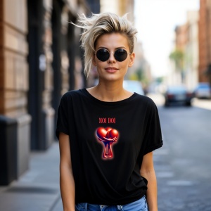 Tricou Noi doi suntem combinatia perfecta! Negru, Copii | Dama | Barbat - Img 11