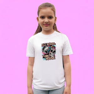 Tricou Old School Funky House Craniu Disco, Copii | Dama | Barbat - Img 3