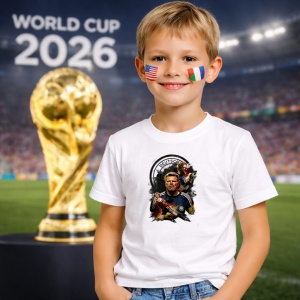 Tricou Oliver Kahn Germany World Cup Fifa 2026, din bumbac 100%, tricou alb, Copii | Dama | Barbat - Img 5