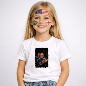 Tricou Oliver Kahn Germany World Cup Fifa 2026 V2, din bumbac 100%, tricou alb, Copii | Dama | Barbat - Img 2