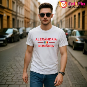 Tricou ORAS ALEXANDRIA |Colectia Tricouri Romania
