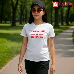 Tricou ORAS TARGOVISTE |Colectia Tricouri Romania - Img 2