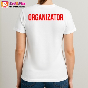 Tricou ORGANIZATOR, Personalizat | Unisex Dama si Barbat - Img 3