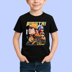 Tricou Oscar Piastri Poster Masina Echipa Mclaren Formula 1, Copii | Dama | Barbat - Img 2