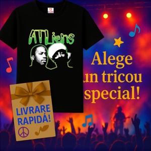 Tricou OutKast - ATLiens, muzica Hip-Hop / Rap, Dama | Barbat | Copii, Culoare Negru - Img 7