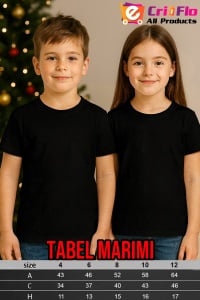 Tricou P Litera Cu Luminite Reni Si Mos Craciun, din bumbac 100% Copii | Dama | Barbat - Img 5