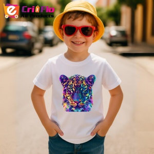 Tricou Pantera colorata in stil pop art Copii | Dama | Barbat - Img 10
