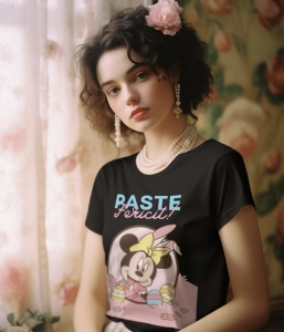 Tricou Pascal Dama Personalizat - Paște cu O Notă Personală! - din bumbac, personalizat - Cadou - Img 2