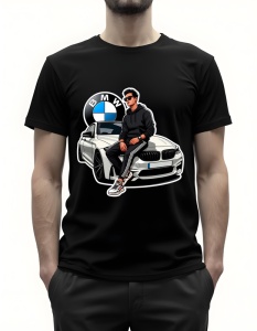 Tricou pentru barbati - BMW Dream Ride - Stil și Eleganță Auto
