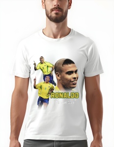 Tricou pentru barbati - Ronaldo Nazário - Fenomenul Braziliei - Ronaldo, Brazilia, fotbal barbati