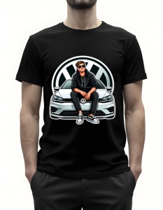 Tricou pentru barbati - VW Street Vibe - Stil Urban și Eleganță