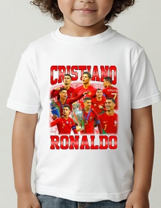 Tricou pentru copii - Cristiano Ronaldo - Eroul European - Cristiano Ronaldo, Champions, fotbal european