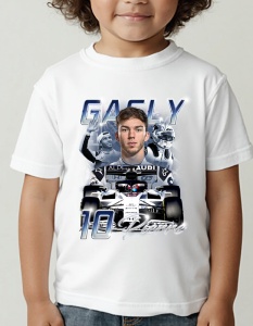Tricou pentru copii - Formula 1 - Pierre Gasly - Img 2