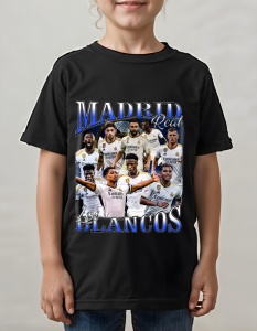 Tricou pentru copii - Real Madrid - Los Blancos - Real Madrid, Los Blancos, echipa fotbal - Img 2