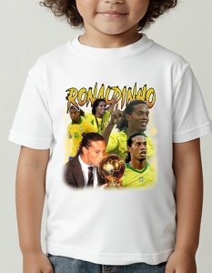 Tricou pentru copii - Ronaldinho - Samba, Fotbalist, Magician