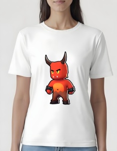 Tricou pentru dama - Stumble Guys - Devil