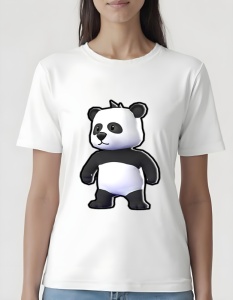 Tricou pentru dama - Stumble Guys - Panda
