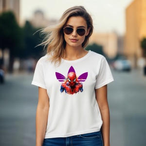 Tricou pentru mailander spider2 Tricou Alb - Copii | Dama | Barbat
