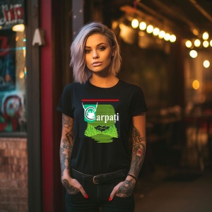 Tricou personalizat Carpati pentru dama - Img 2