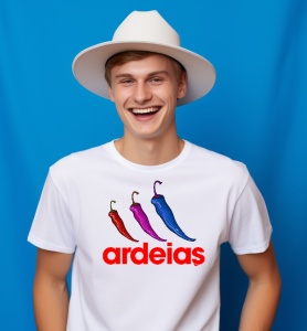 Tricou personalizat pentru barbati cu textul Ardeiaș